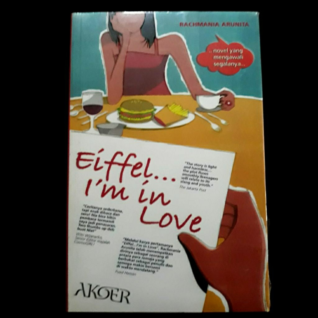 novel EIFFEL  ... I'M IN LOVE Racmania Arunita