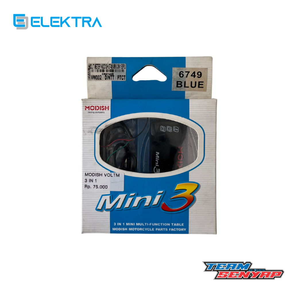 MODISH VOLTMETER MINI 3 IN 1