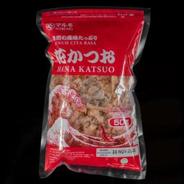 Katsuobushi "Hana Katsuo" merk Marumo kemasan 500g / Hana  Katsuo taburan takoyaki