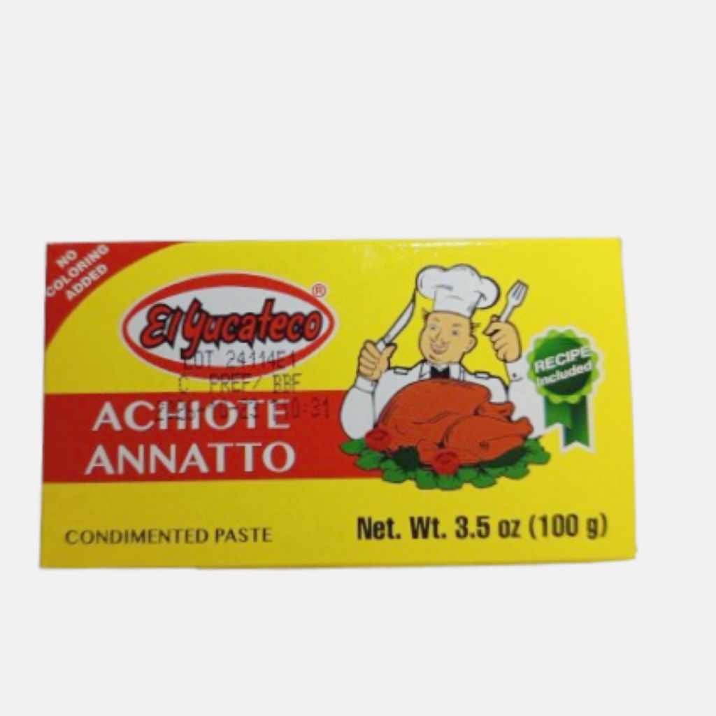 

El Yucateco Achiote/Annatto Paste 100g Al Pastor Adobo Marinade