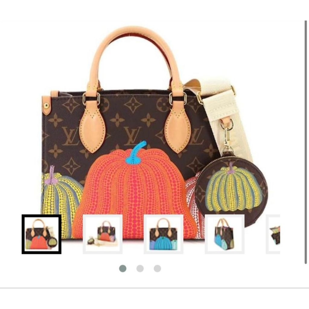 Seri terbaru onthego Onthego PM 2way Tote Shoulder Bag Brown Multiple colors Monogram