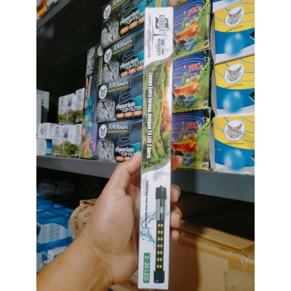 lampu aquarium celup / LED celup 20cm