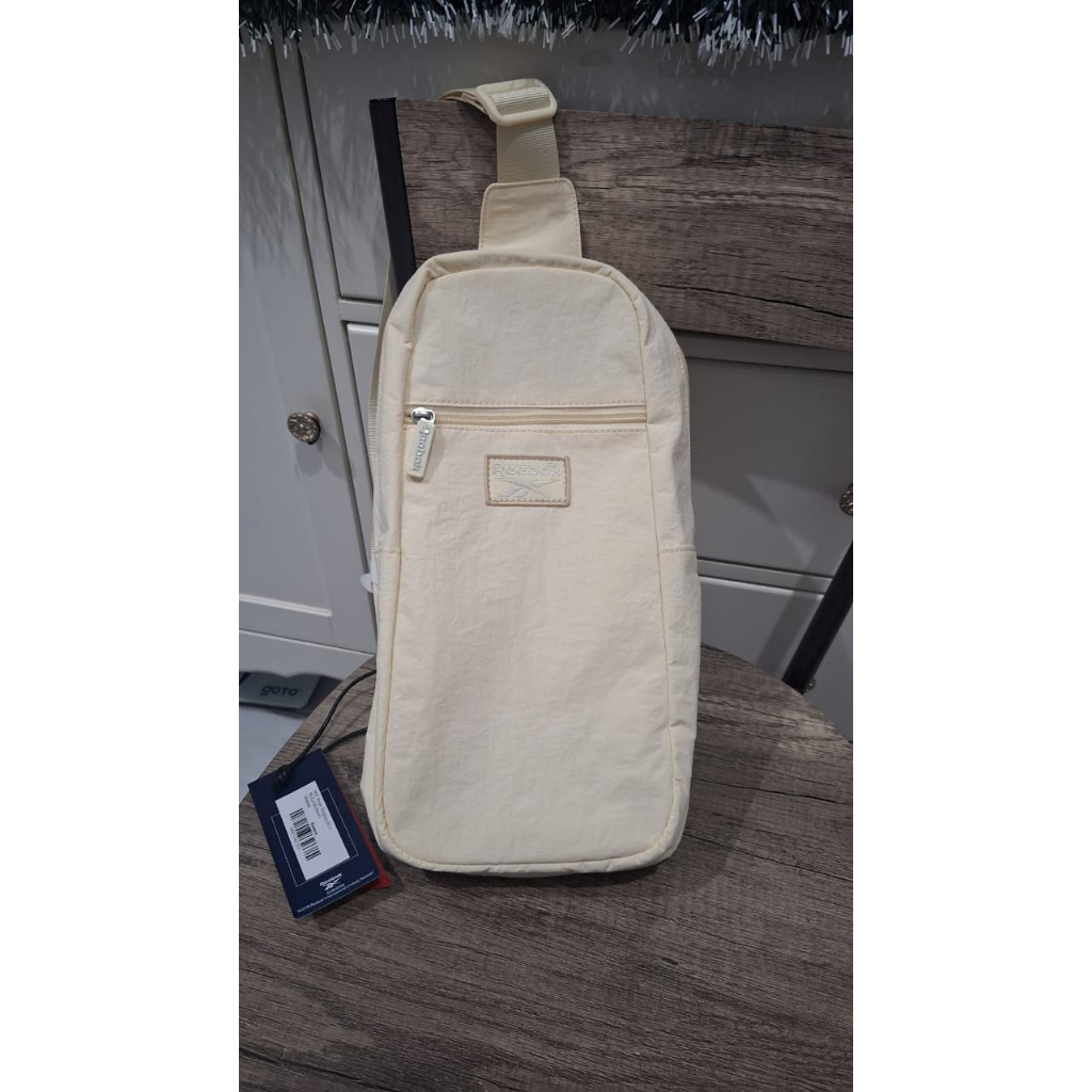 Tas Selempang REEBOK - REE Brook Sling bag (A/U) Original Beige