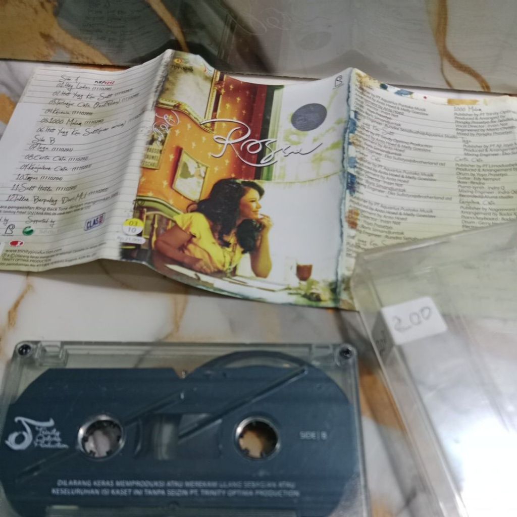 kaset pita Rossa-Rossa