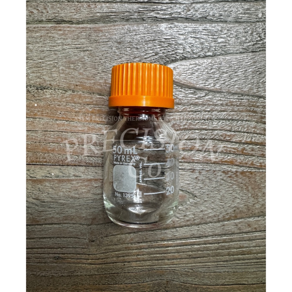 Laboratory bottle 50 ml, CORNING PYREX USA 1395-50