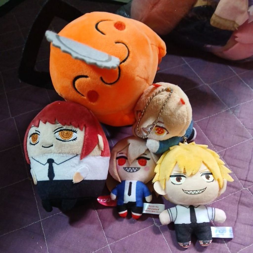[Chainsaw Man Official Plush] Jual Boneka Chainsaw Man Originial Makima Denji Power Pochita
