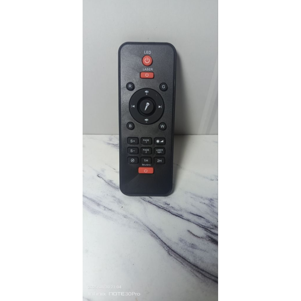 ( HANYA REMOT ) Remot lampu proyektor Bintang / Remote Lampu Proyektor Bintang Romantic Star