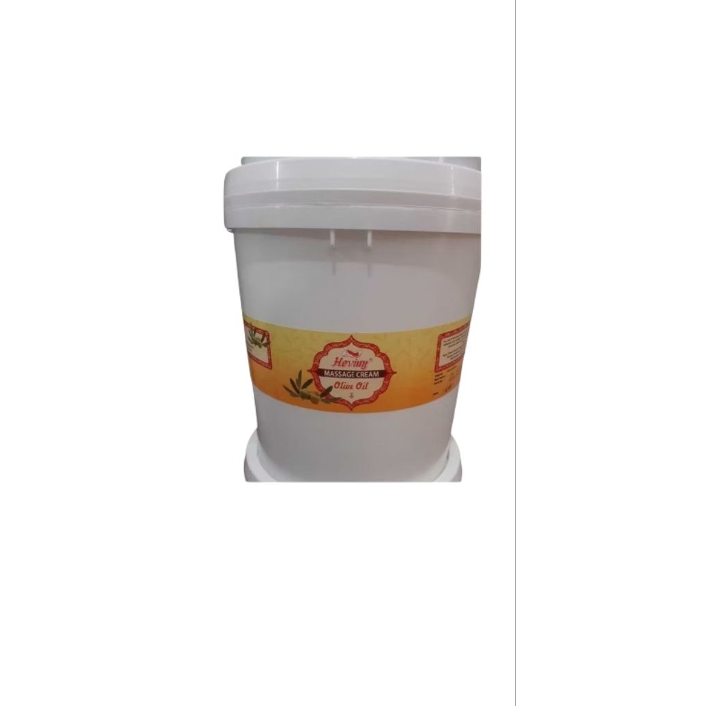 Heviny massage Cream Pot 4kg Olive