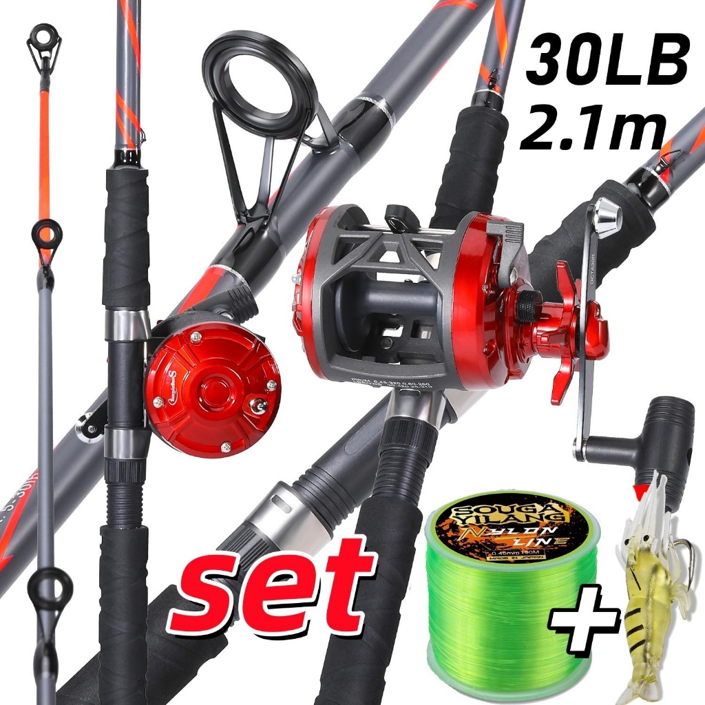 Sougayilang Big Sale Joran Pancing 165/180/210cm Carbon Joran BC Spinning Pancingan Putar/Casting jo