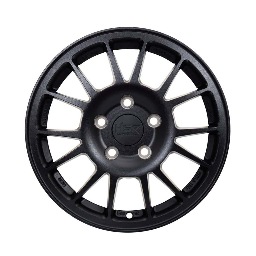 Hsr Wheel - Velg Hsr Fe02 R15 H5X114 Sandy Black