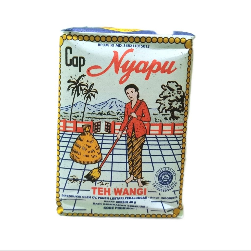 

Teh nyapu 40 gram PERBALL isi 100 pcs