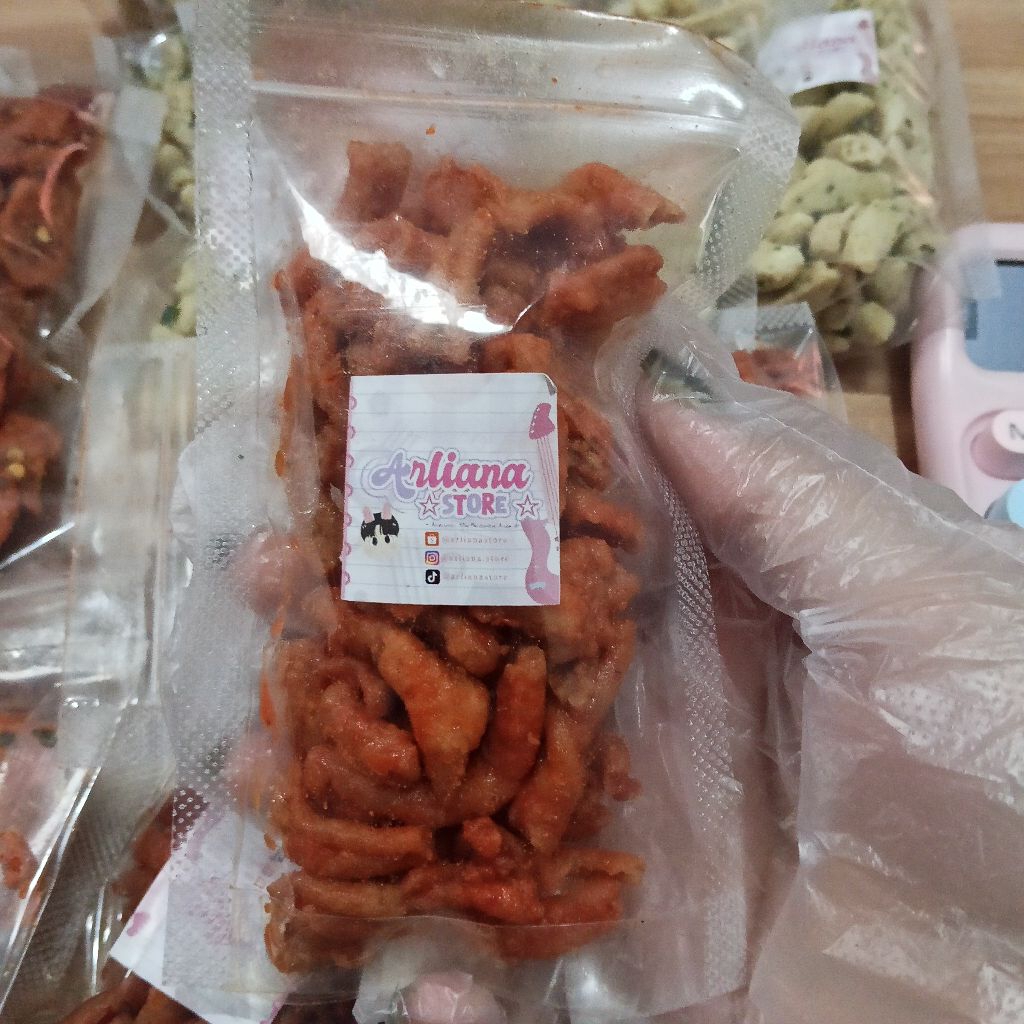 

Usus krispi pedas isi 50g Snack repack