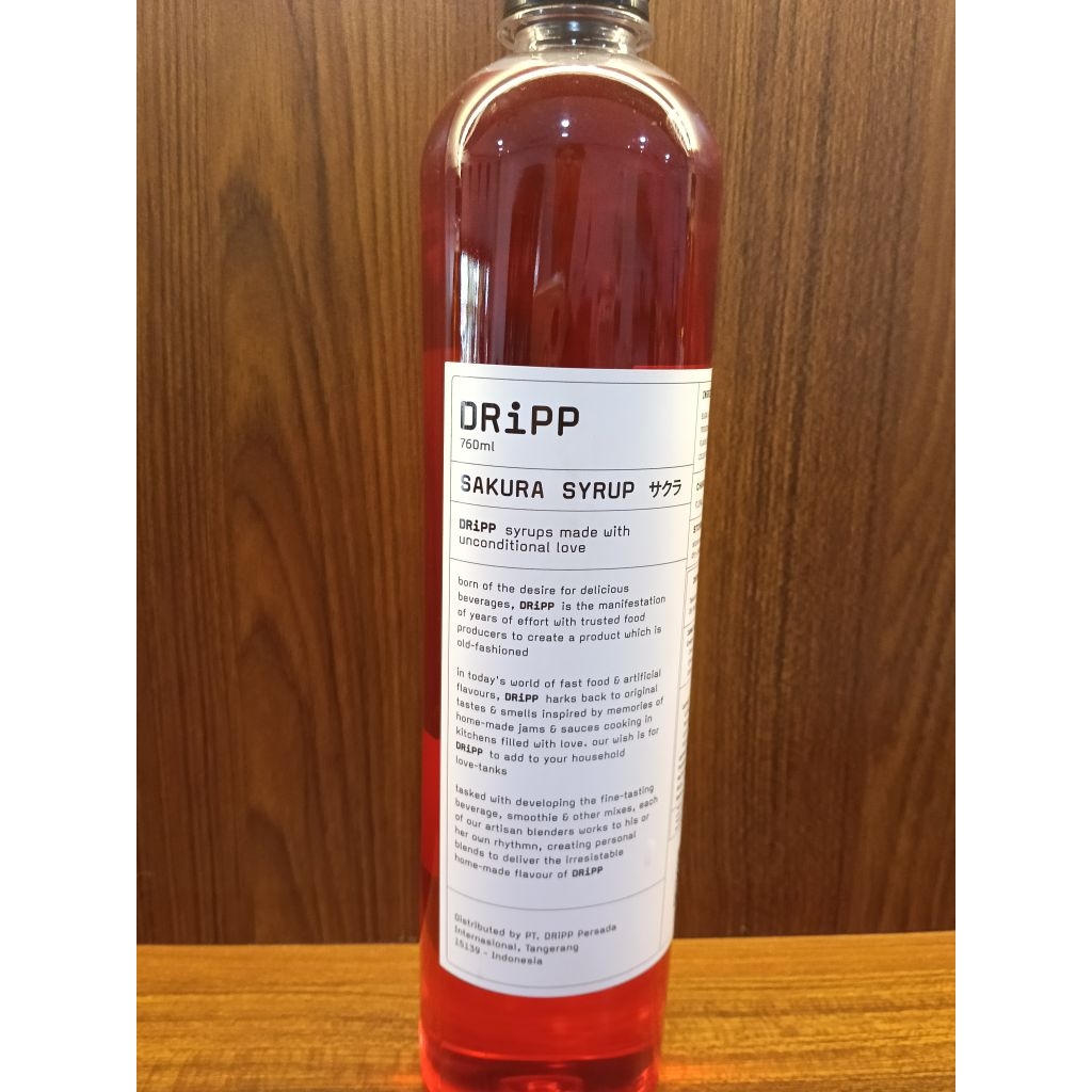 

DRIPP SAKURA SYRUP