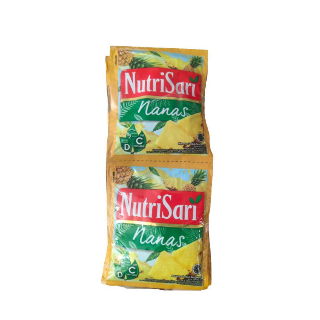 

NutriSari Minuman Serbuk Instan - Nanas (1 Renceng/10 Sachet)