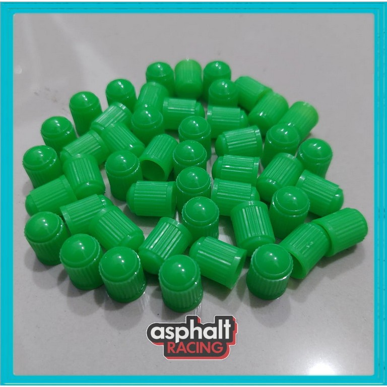 Tutup Pentil Ban Mobil Motor Hijau Angin Nitrogen