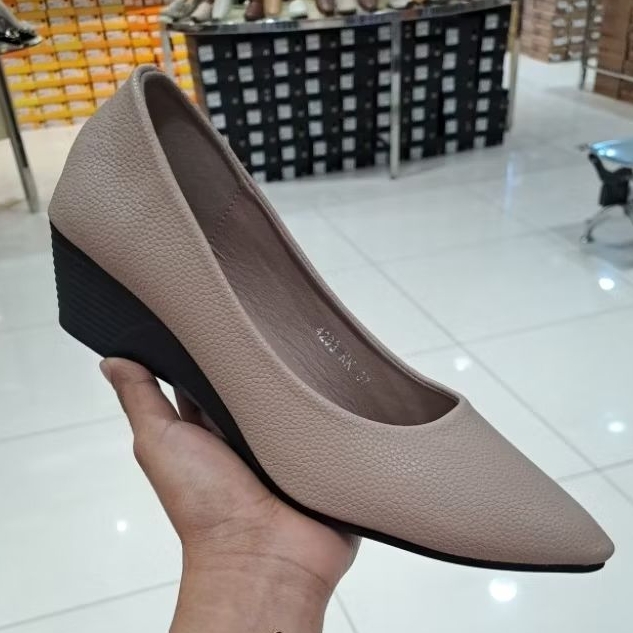 sepatu wedges wanita laviola