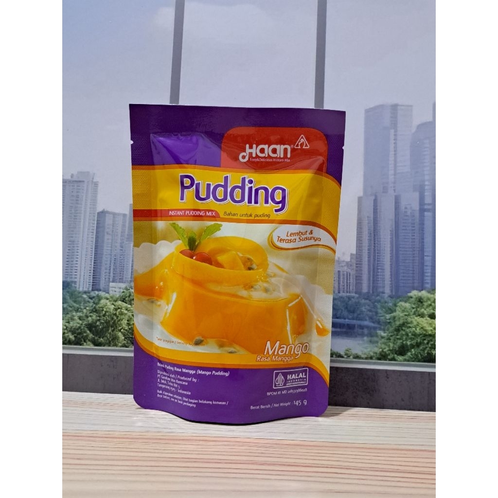 

Haan Puding Mangga 145gr. Exp 1/9/2026