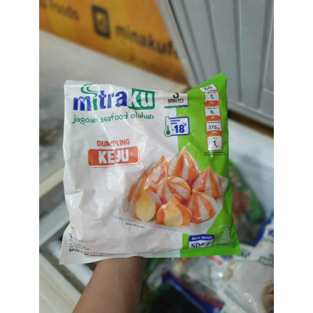 

Mitraku Dumpling Keju 500g Instant Only