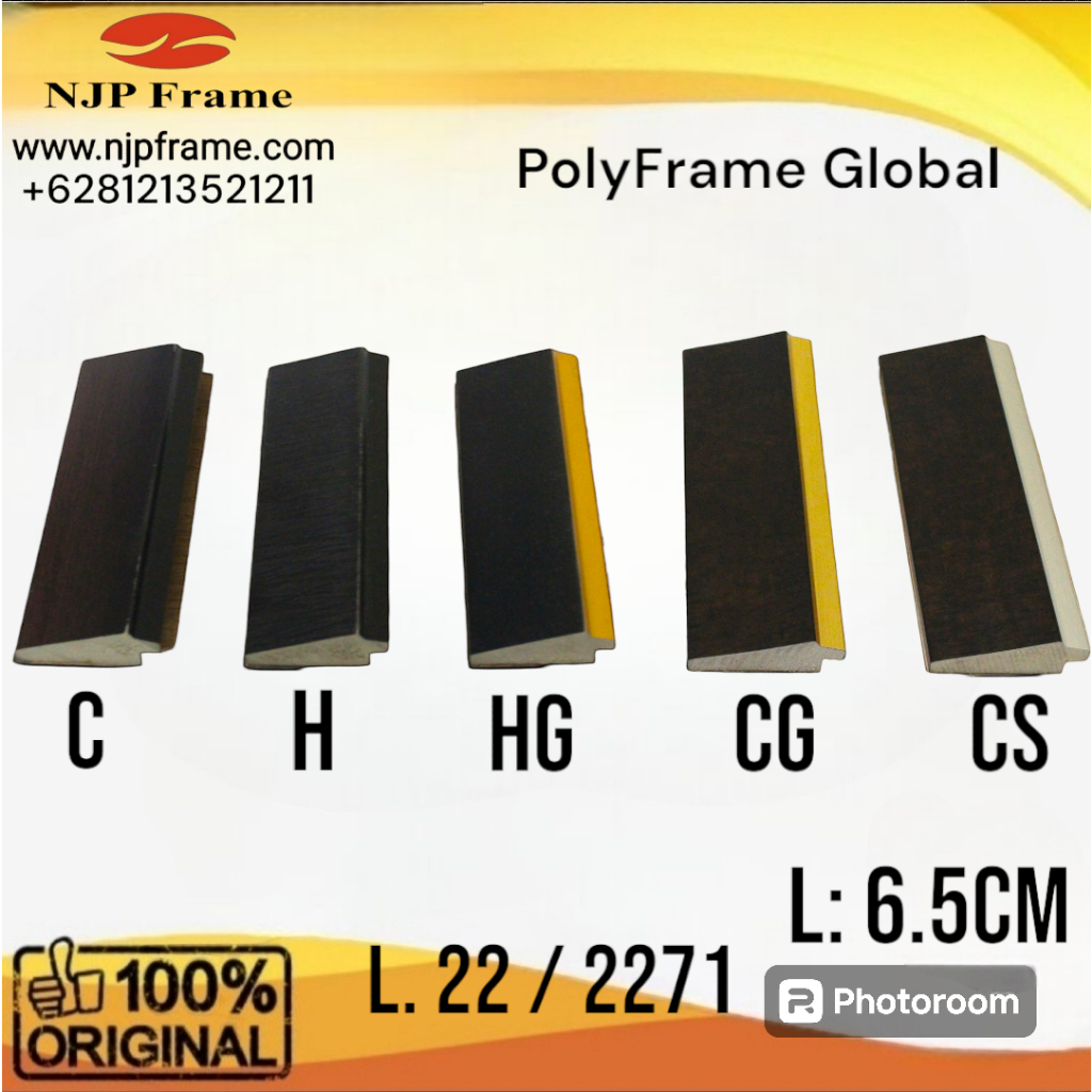 Batangan Bingkai Minimalis L.22/2271 (PolyFrame)