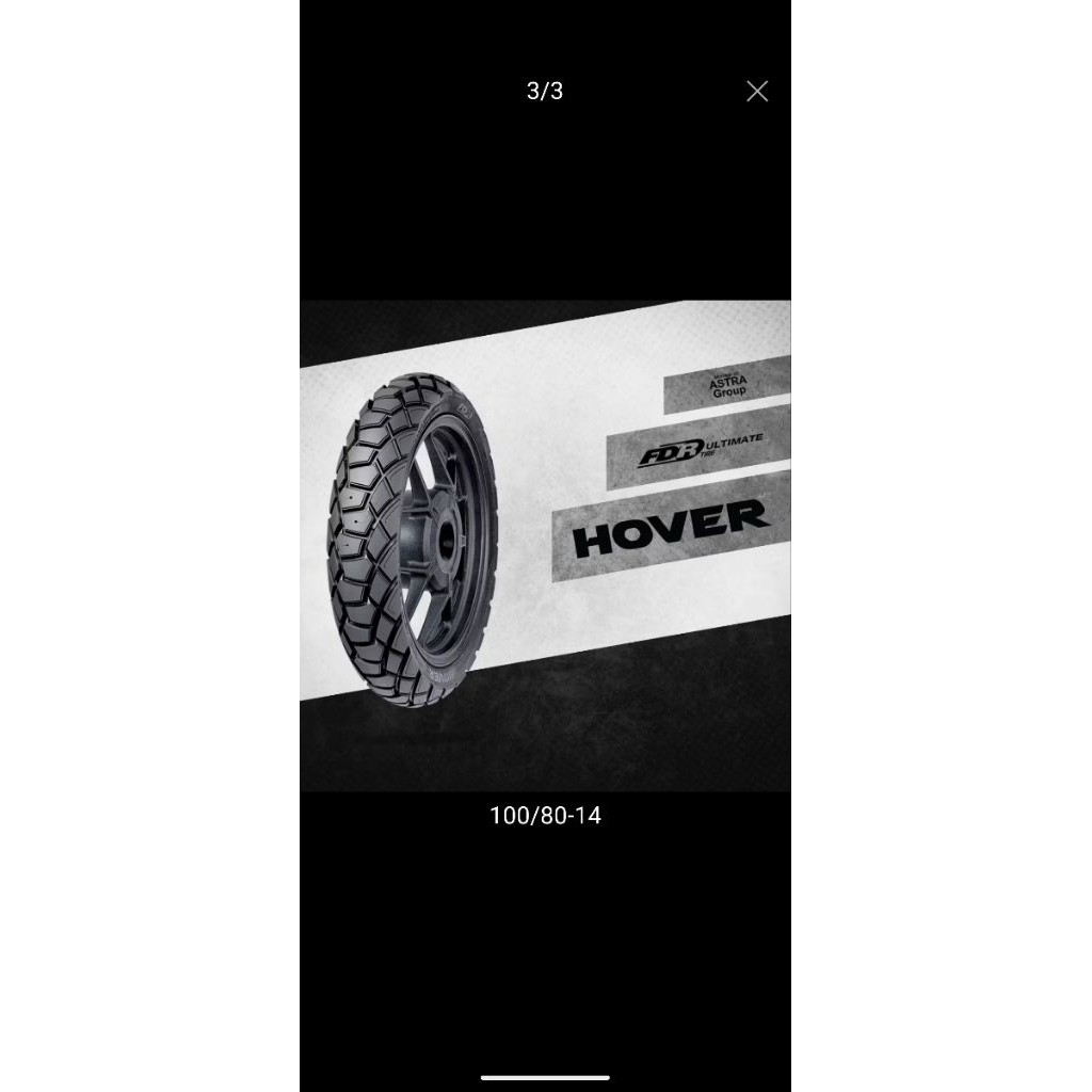 BAN BELAKANG FDR HOVER