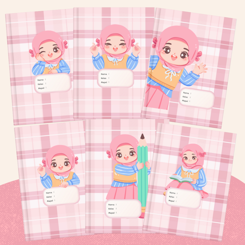 

sampulBukuAestheticViralTemacutegirlwarnapinkpastel.sidukiki.BahanHVS/Artpaper