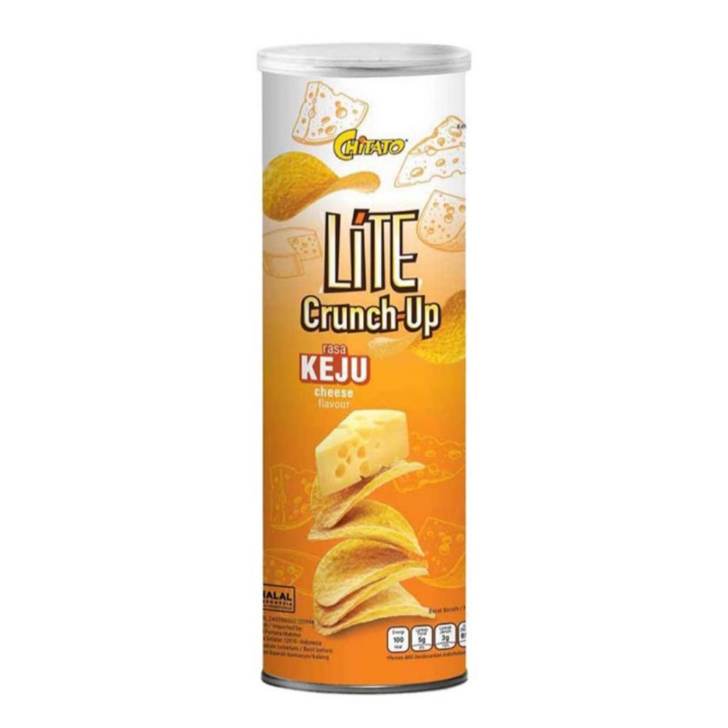 

Chitato Lite Keripik Kentang Keju Kaleng 110 g