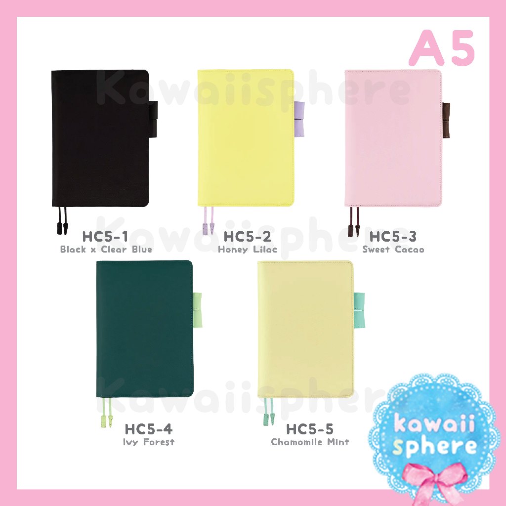 

Cover Hobonichi Techo 2026 Colors Series A5 (Cover Only) | Hobonichi 2026 | Preorder Handcarry Japan