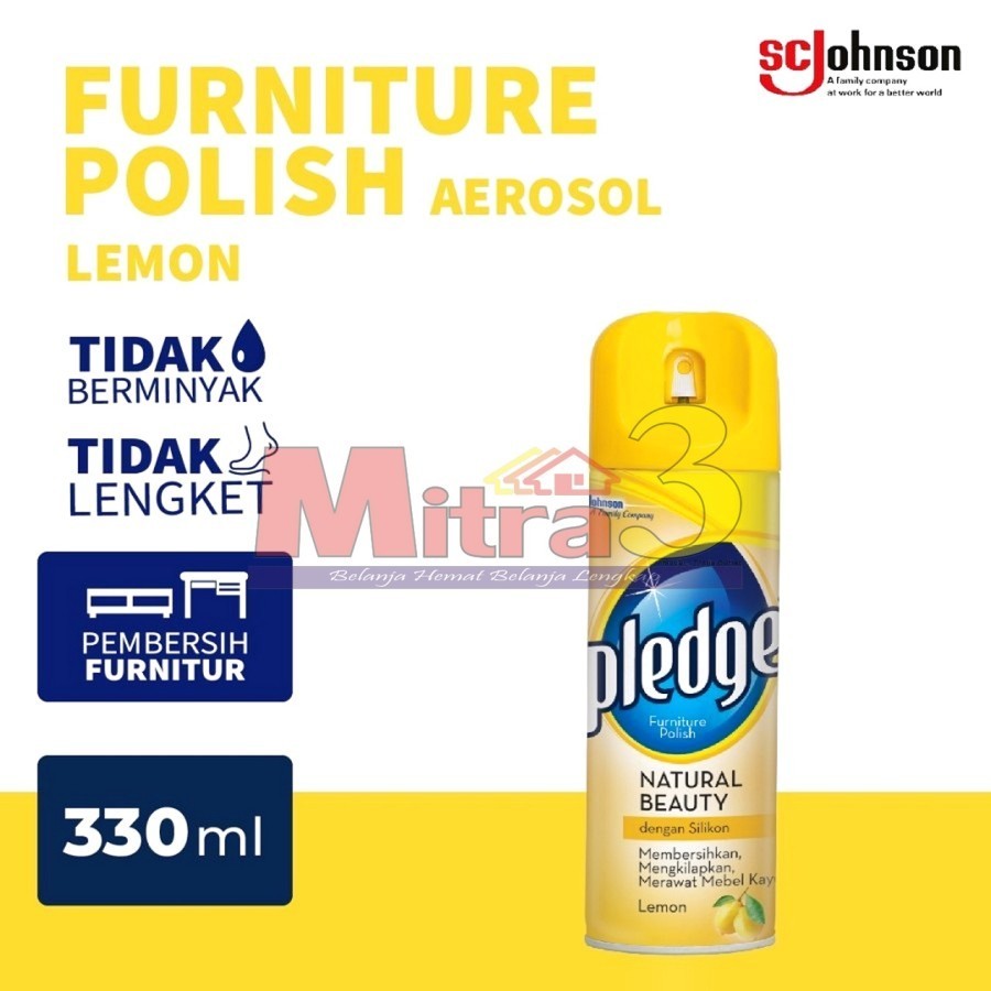 [oddsolshop] pekanbaru/Pledge Furniture Polish 330ml