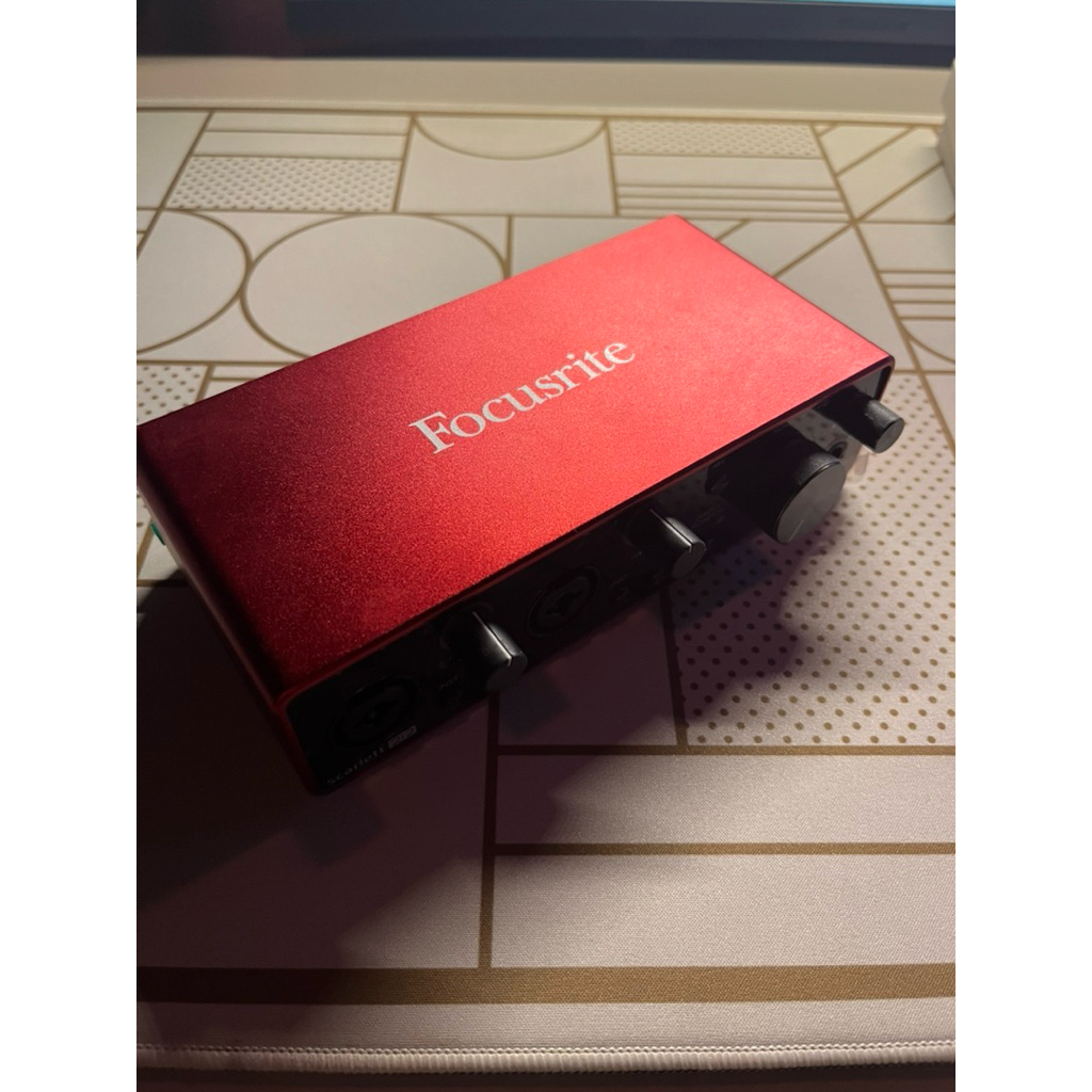 Focusrite Scarlett 2i2 Gen 3