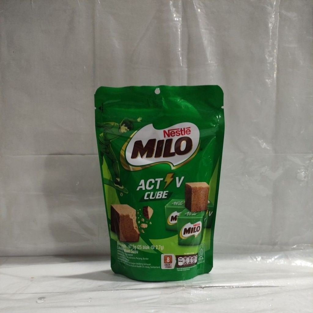 

Milo Activ Cube isi 25 blok