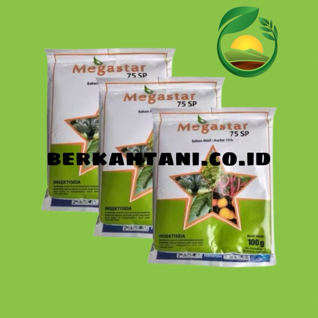 Megastar 100gr Insektisida Asefat 75% Mengendalikan hama Ulat Grayak Indoin Joker