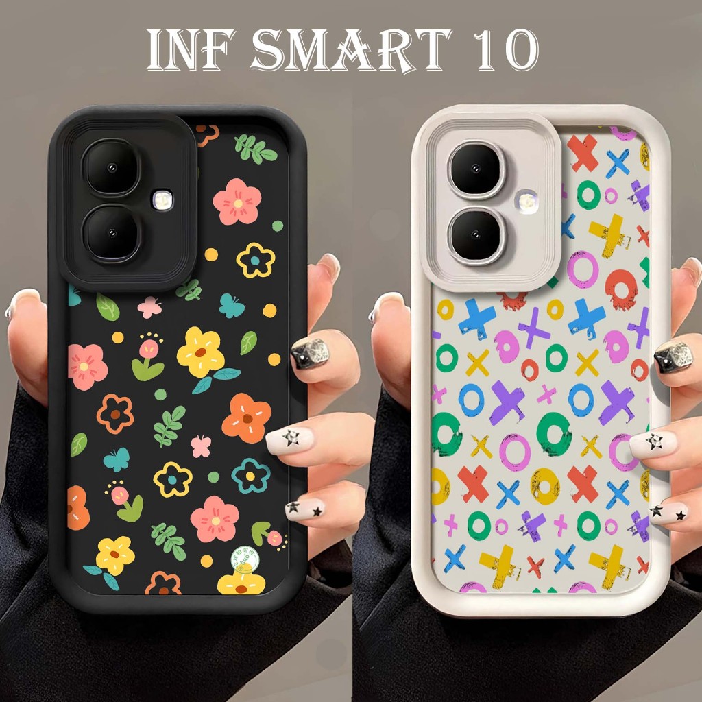Softcase Rubber Pro Camera Timbul Infinix Smart 10 - Case Hp Infinix Smart 10 - Casing HP Infinix Sm