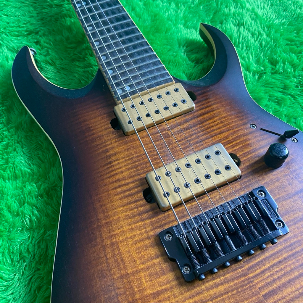Gitar Elektrik Ibanez RGA 7 String Body Original Neck Custom PU DiMarzio Titan
