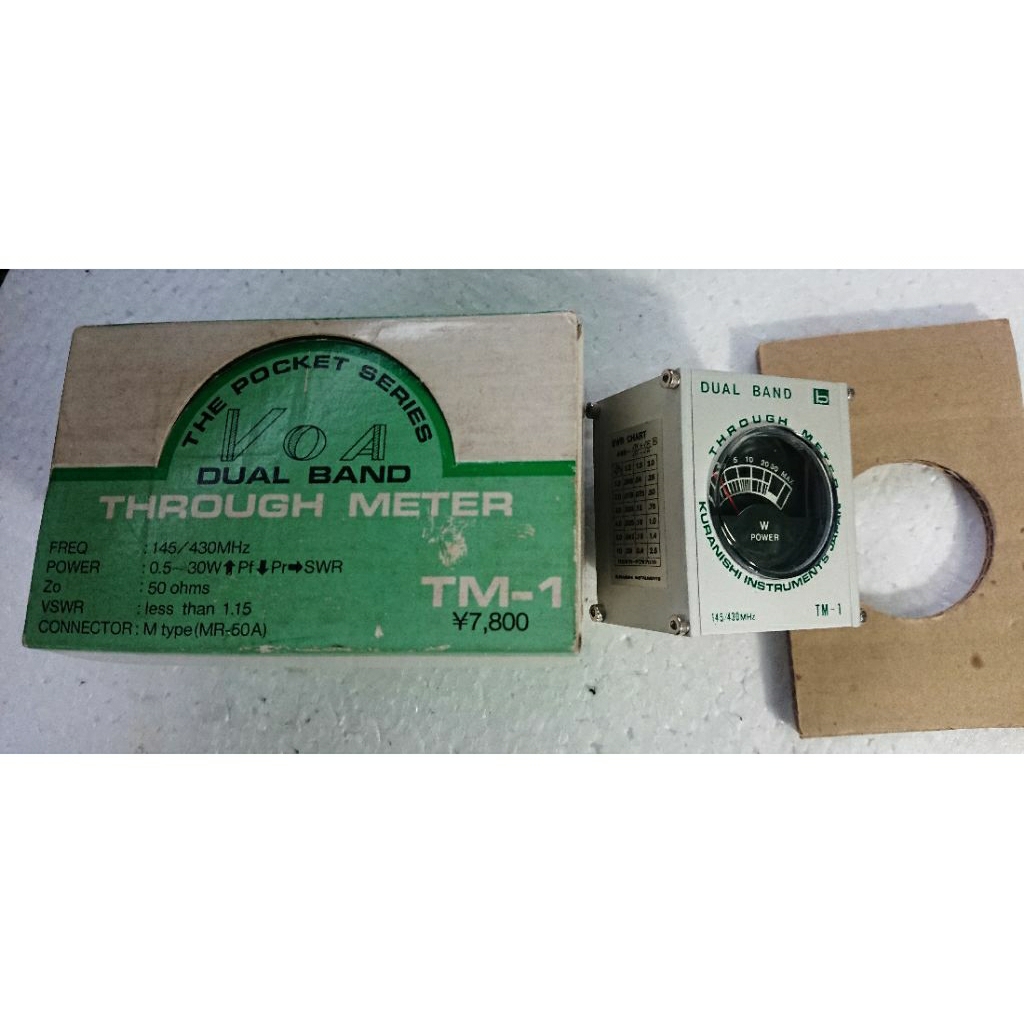 SWR Power Meter Kuranishi TM1 Japan 🇯🇵