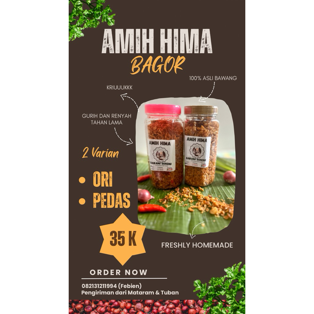 

BAWANG GORENG AMIH HIMA