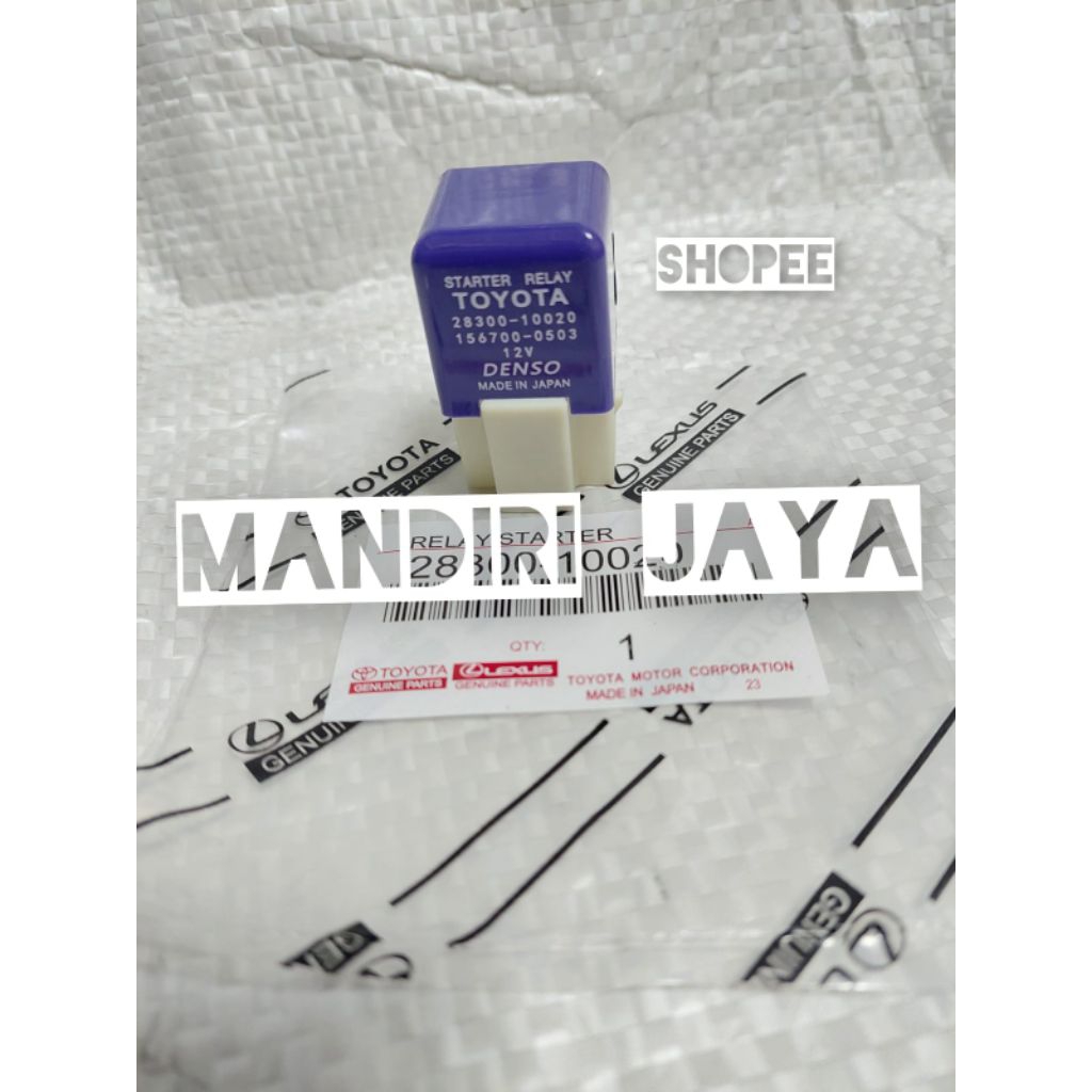 Relay Starter Biru Kaki 4 Toyota Kijang Kapsul Ori