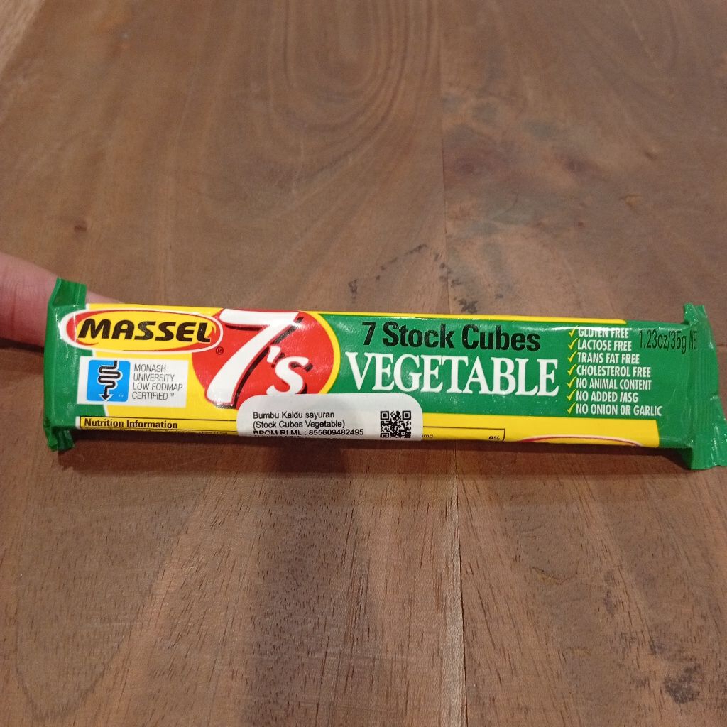 

7 Stock Cubes Vegetable Gluten Free by Massel 35gr