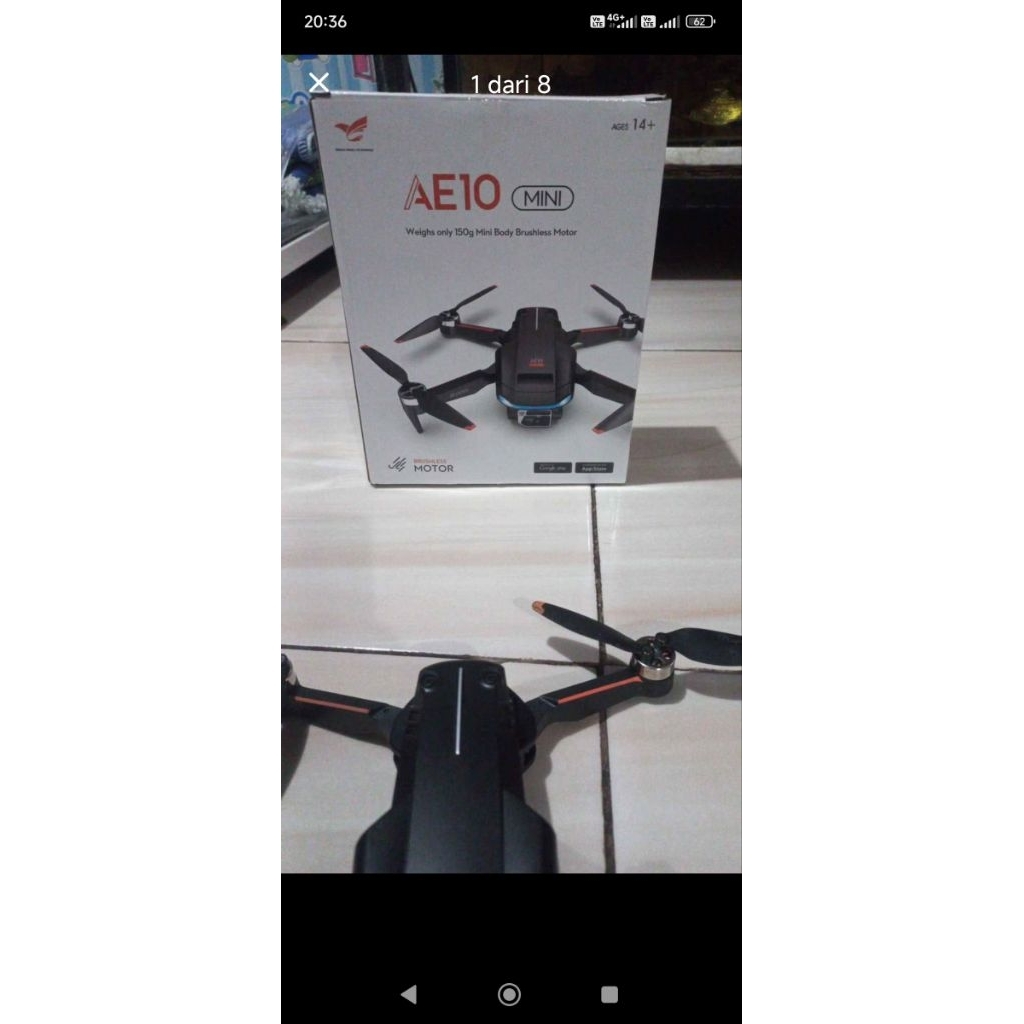 drone AE 10 gps seken