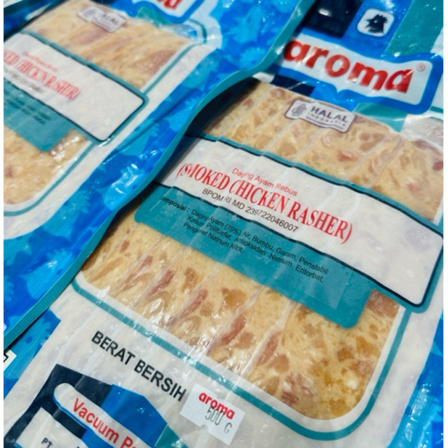 

Aroma Smoked Chicken Rasher 500gr