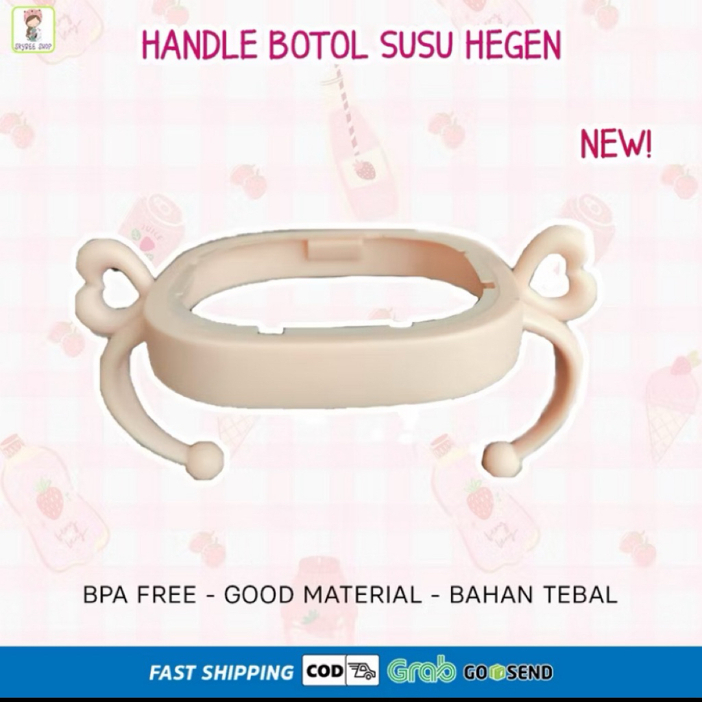 pegangan botol hegen handle botol susu hegen