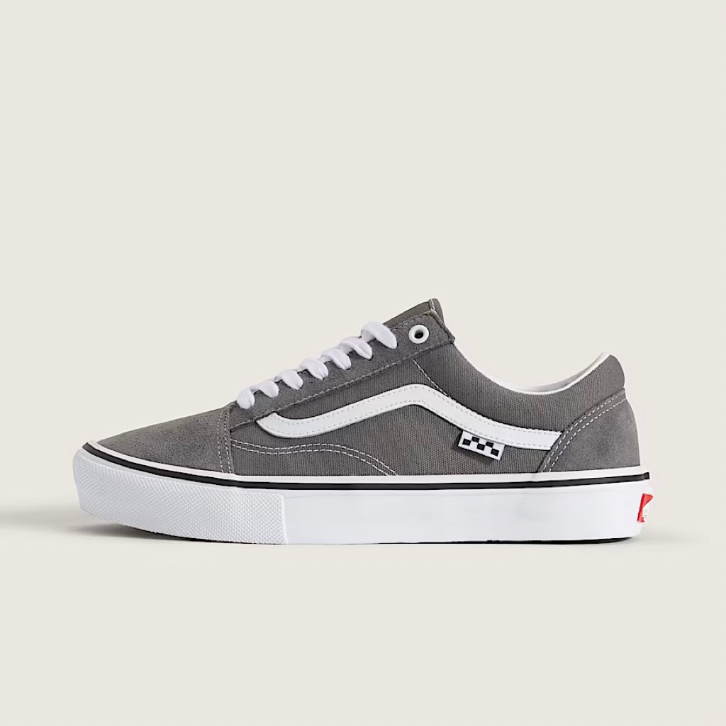 Vans Skate Oldskool Pewter Grey 100% Original Resmi