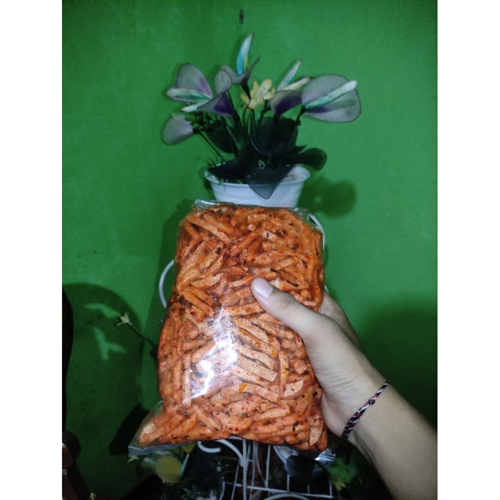 

BASRENG PEDAS, ORIGINAL, BALADO DAUN JERUK 500 GRAM RESEP MBA DEWI