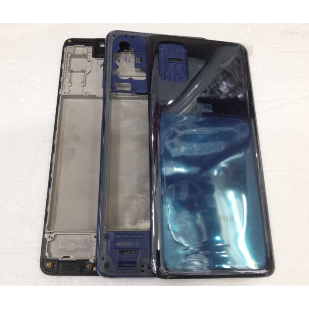 Kesing housing casing fullset Samsung m51 frame + bezel + backdoor