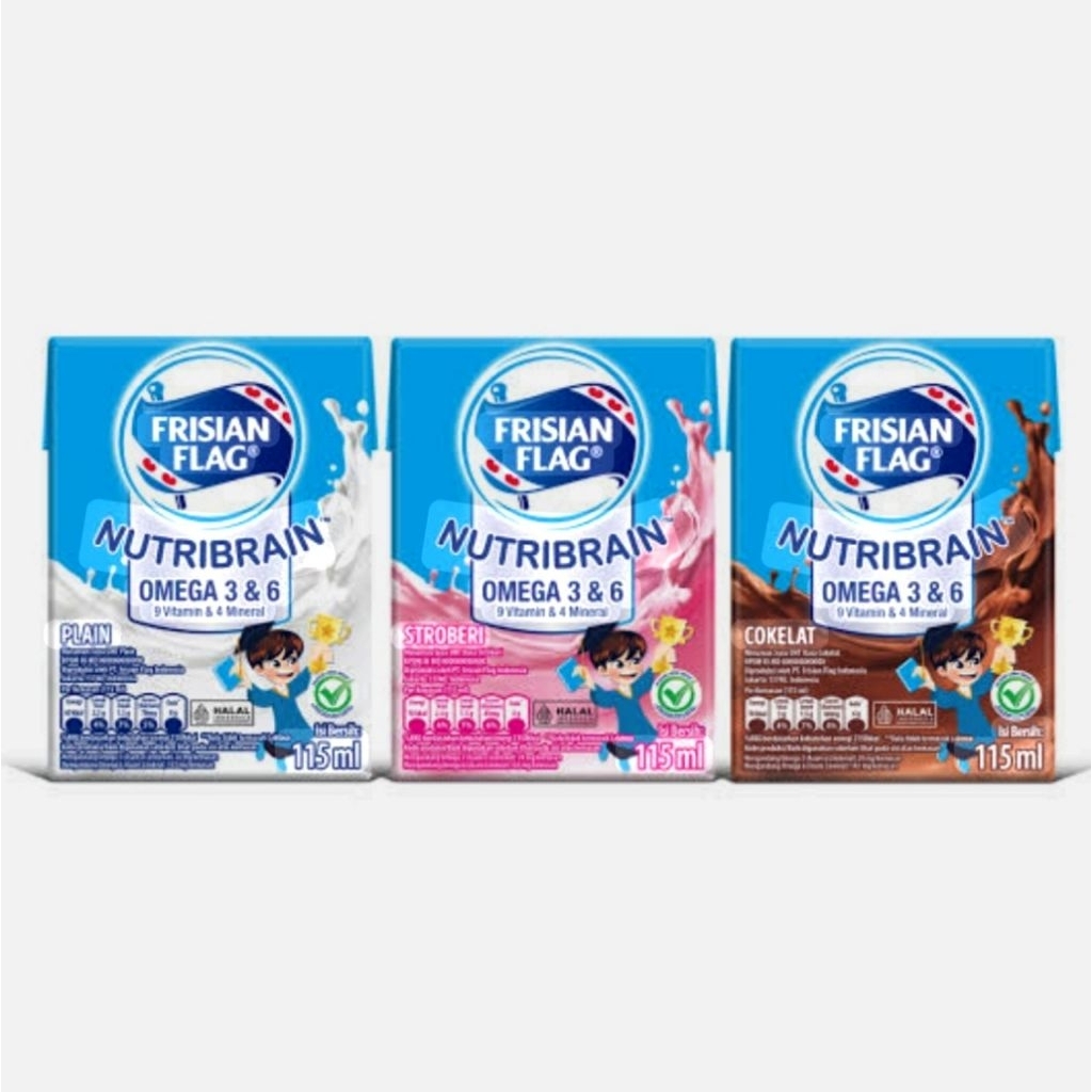 

Frisian Flag Omega Susu UHT | Chocolate | Full Cream | Strawberry 115ml