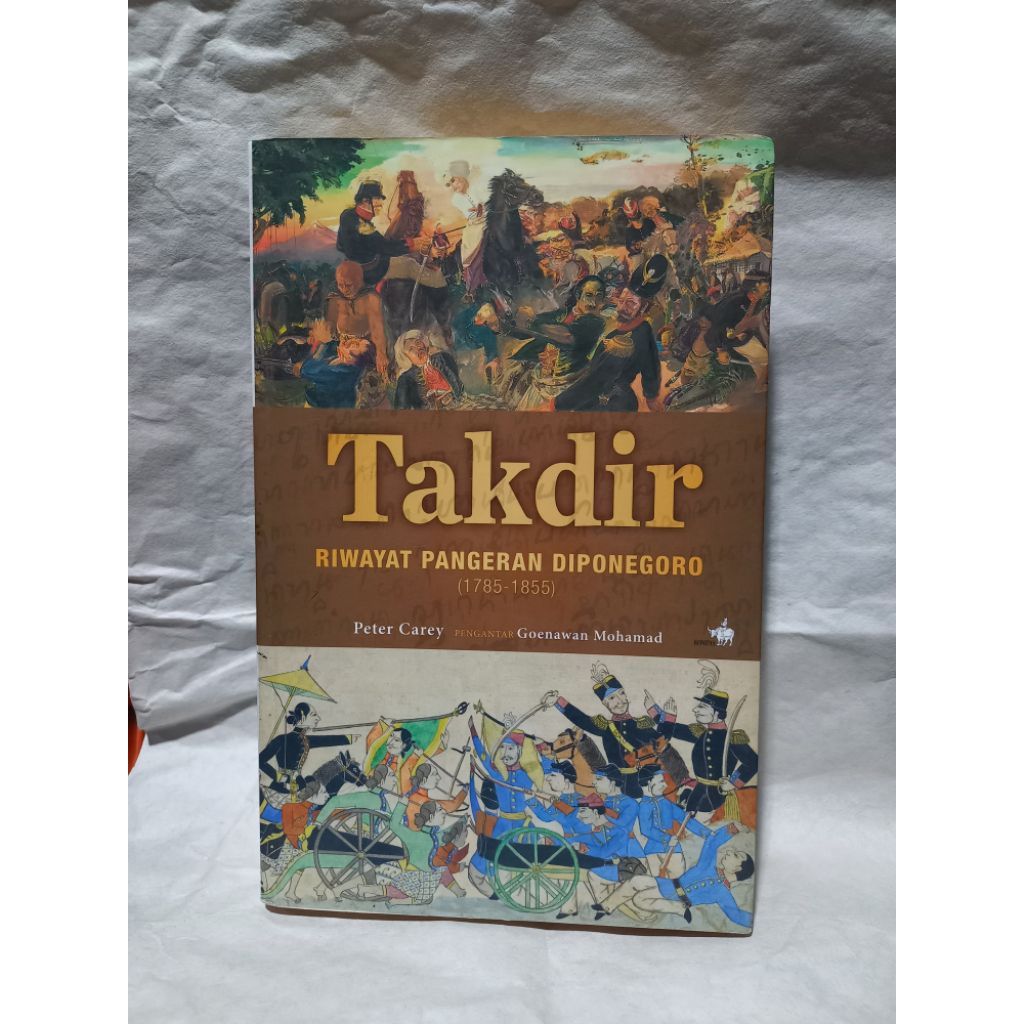 buku takdir riwayat pangeran diponegoro 1785-1855