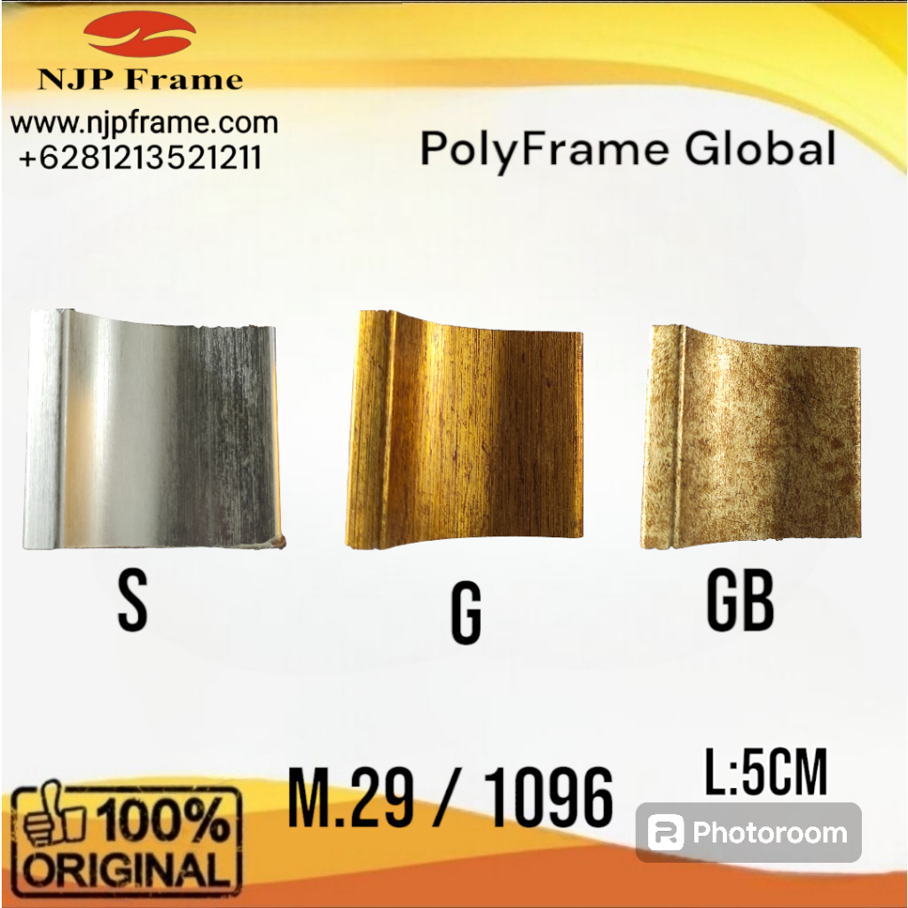 Batangan Bingkai Minimalis M.29/1096 (PolyFrame)