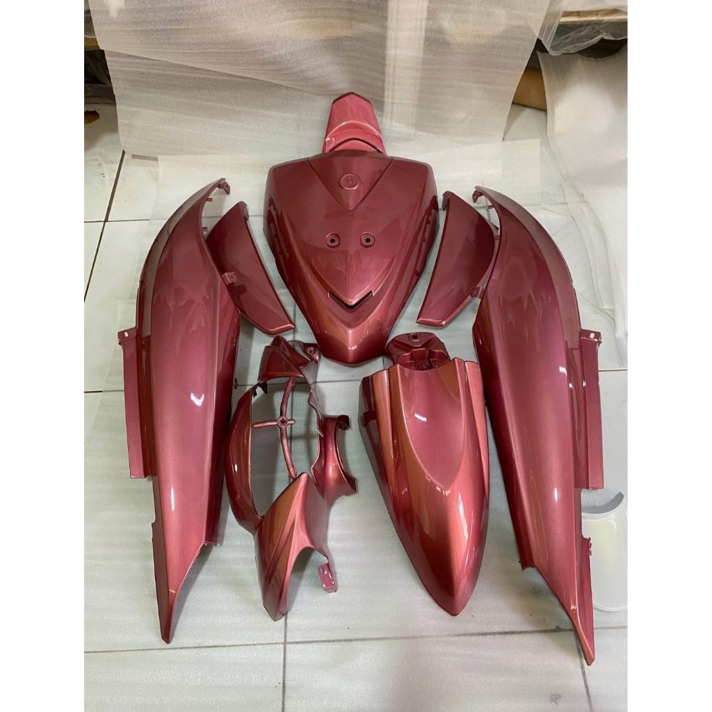 Cover full body halus motor Mio J 2012-2014 warna custom