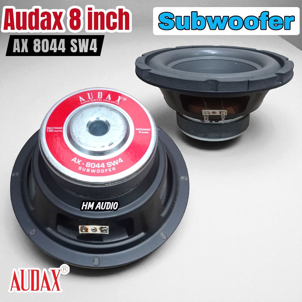 Speaker Audax 8 inch Subwoofer AX 8044 SW