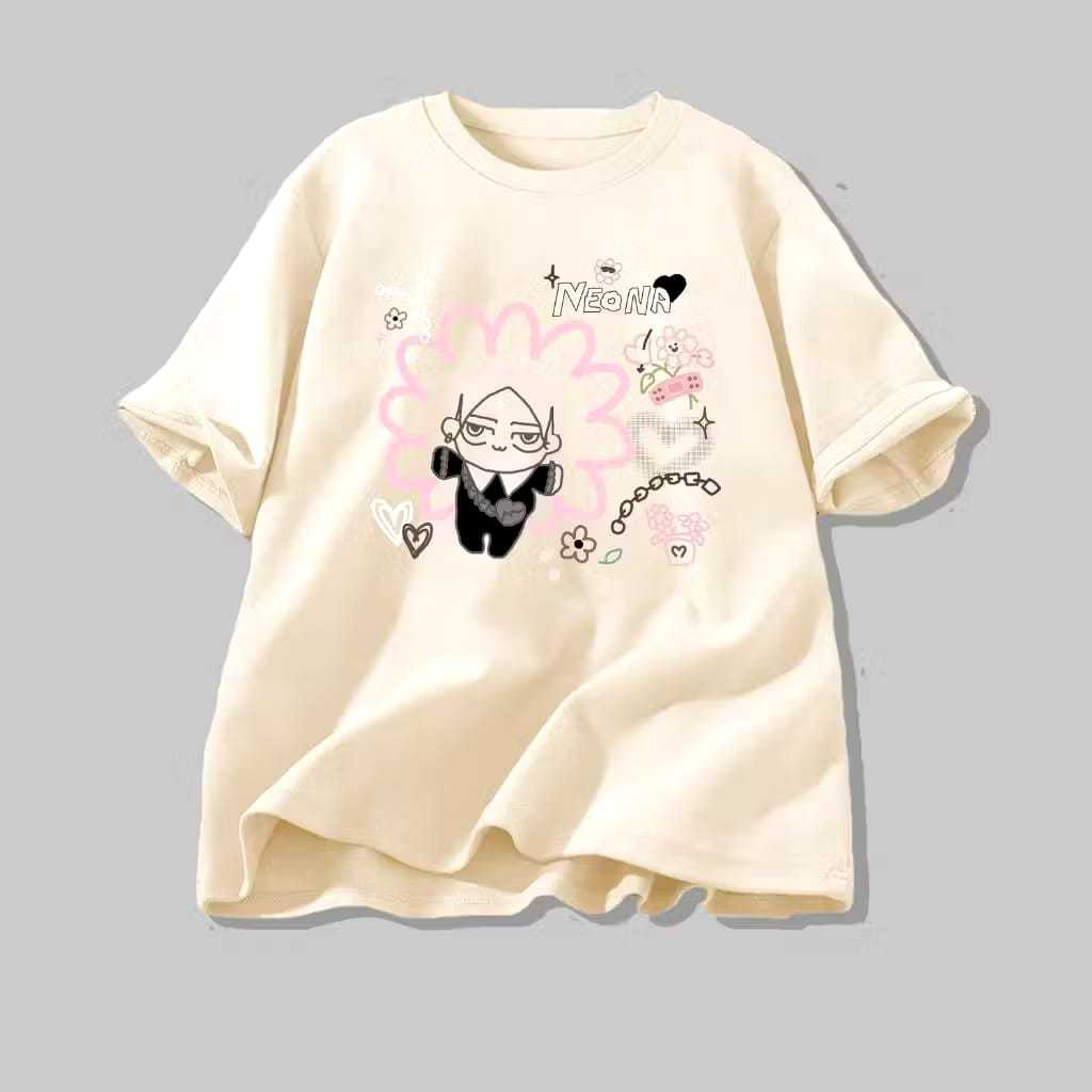 Kaos Skynani Smyle Neona GMM Kaos Katun