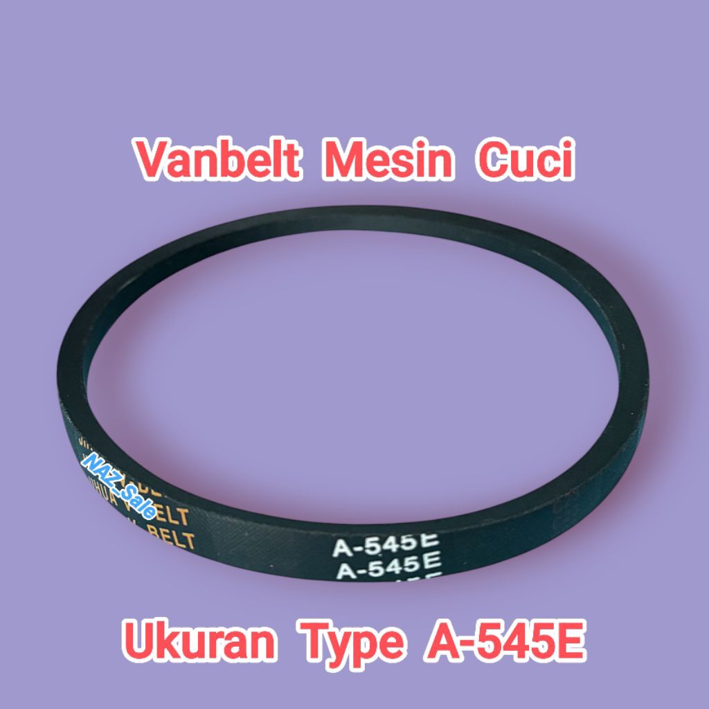 A-545E | Vanbelt Mesin Cuci | V-Belt Mesin Cuci | Belt Mesin Cuci | FanBelt Mesin Cuci A-545E | Vanb
